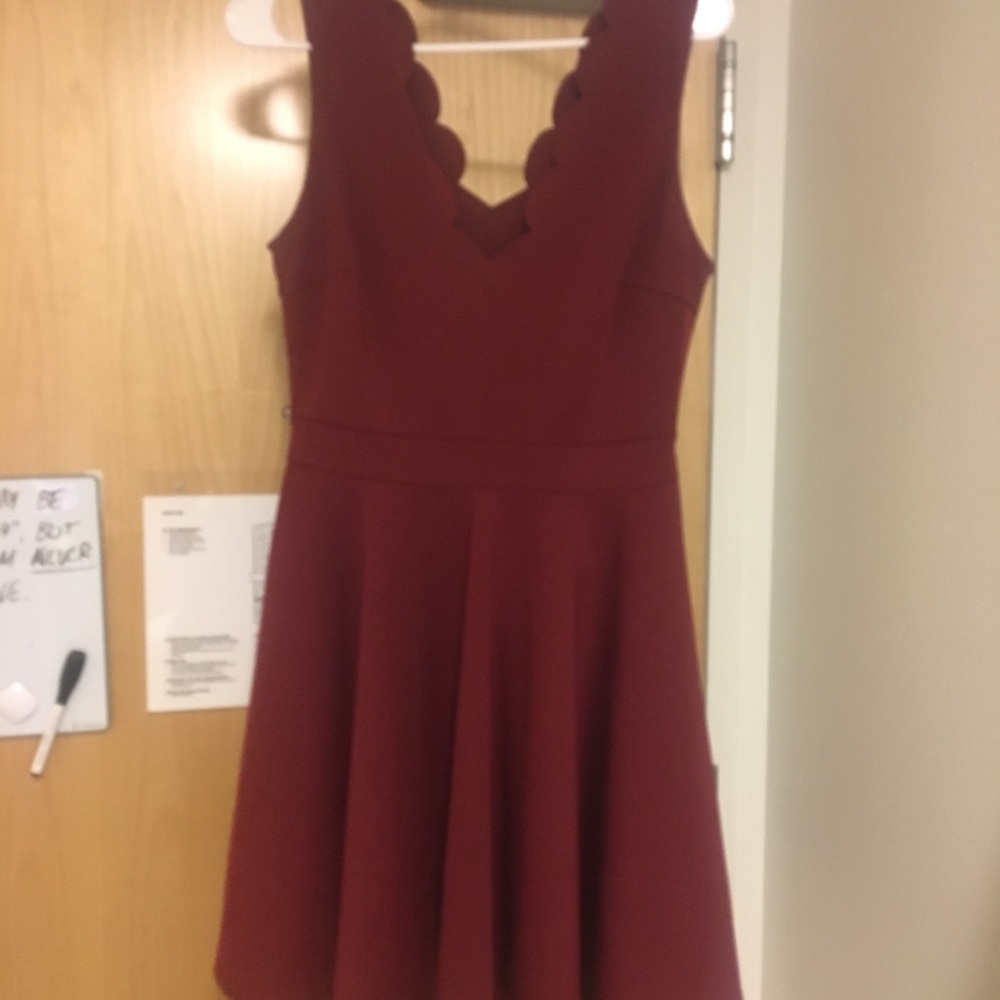 Red prom/formal dress